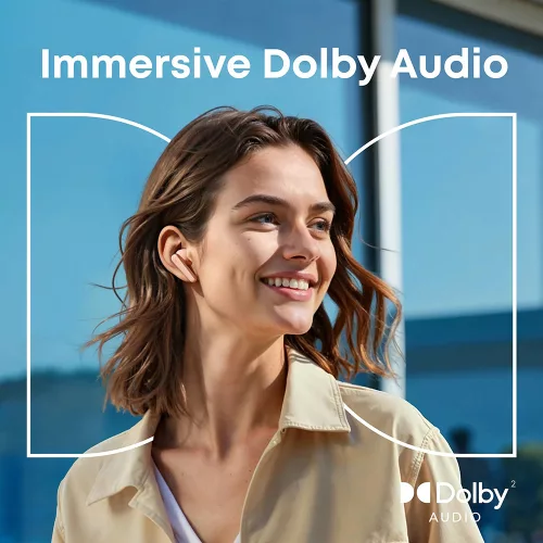 Anker - Wireless Earbuds SoundCore Liberty 5 (A3957G51) - with Dolby Audio, Bluetooth 5.4, Noise-Cancelling - Pink