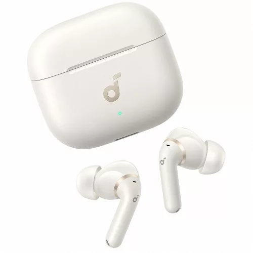 Anker - Wireless Earbuds SoundCore P42i (D1205G21) - TWS, Noise Cancelling, Bluetooth 6.1, Adaptive ANC, IP55 - White