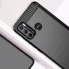 Techsuit - Carbon szilikon tok - Motorola Moto G60 - Fekete