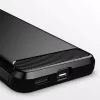 Techsuit - Carbon szilikon tok - Motorola Moto G60 - Fekete