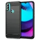 Techsuit - Carbon szilikon tok - Motorola Moto E20 / Moto E30 / Moto E40 - Fekete