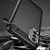 Techsuit - Carbon szilikon tok - Motorola Moto G31 4G / Moto G41 4G - Fekete