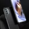 Techsuit - Carbon szilikon tok - Motorola Moto G31 4G / Moto G41 4G - Fekete