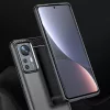 Techsuit - Carbon szilikon tok - Xiaomi 12 / 12X - Fekete