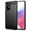 Techsuit - Carbon szilikon tok - Samsung Galaxy A53 5G - Fekete