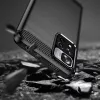 Techsuit - Carbon szilikon tok - Xiaomi Redmi Note 11 Pro+ 5G - Fekete