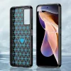 Techsuit - Carbon szilikon tok - Xiaomi Redmi Note 11 Pro+ 5G - Fekete