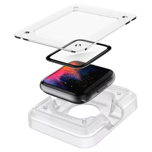 Spigen - (2 pack) ProFlex EZ Fit (AFL01220) - Apple Watch 4 / 5 / 6 / SE / SE 2 (44mm) - Black