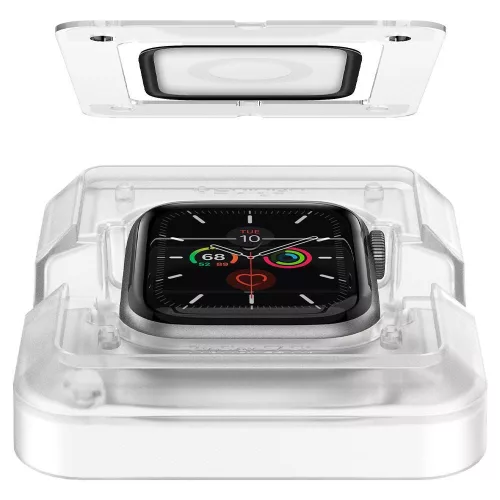 Spigen - (2 pack) ProFlex EZ Fit (AFL01220) - Apple Watch 4 / 5 / 6 / SE / SE 2 (44mm) - Black
