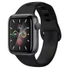 Spigen - (2 pack) ProFlex EZ Fit (AFL01220) - Apple Watch 4 / 5 / 6 / SE / SE 2 (44mm) - Black
