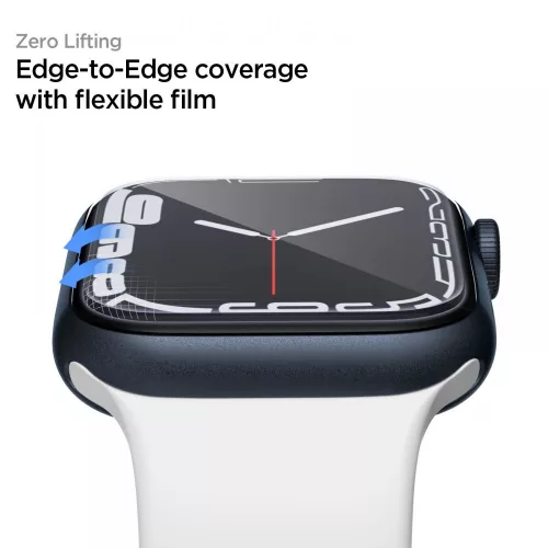 Spigen - (3 pack) Neo Flex (AFL04049) - Apple Watch 4 / 5 / 6 / SE / SE 2 / 7 / 8 / 9 (44mm / 45mm) - Clear