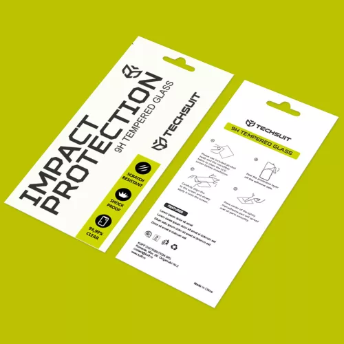 Techsuit - 111D Full Cover / Full Glue üvegfólia - Xiaomi Redmi 10 / Redmi 10 2022 - Fekete széllel