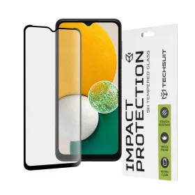   Techsuit - 111D Full Cover / Full Glue Glass - Samsung Galaxy A13 5G / A04s / A04 - Black