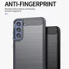 Techsuit - Carbon szilikon tok - Samsung Galaxy S22 Plus - Fekete
