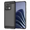 Techsuit - Carbon szilikon tok - OnePlus 10 Pro 5G - Fekete