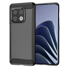Techsuit - Carbon szilikon tok - OnePlus 10 Pro 5G - Fekete