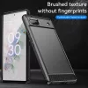 Techsuit - Carbon szilikon tok - Google Pixel 6a - Fekete