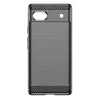 Techsuit - Carbon szilikon tok - Google Pixel 6a - Fekete