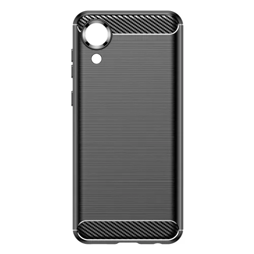 Techsuit - Carbon szilikon tok - Samsung Galaxy A03 Core - Fekete