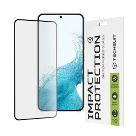   Techsuit - 111D Full Cover / Full Glue üvegfólia - Samsung Galaxy S22 5G / S23 - Fekete