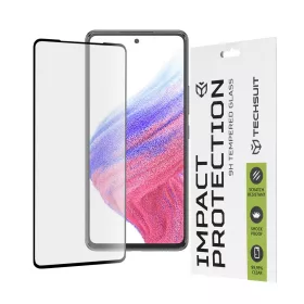   Techsuit - 111D Full Cover / Full Glue üvegfólia - Samsung Galaxy A53 5G - Fekete széllel