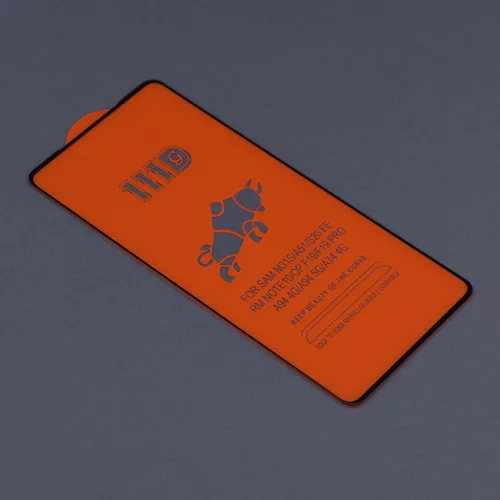 Techsuit - 111D Full Cover / Full Glue üvegfólia - Samsung Galaxy A53 5G - Fekete széllel