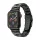 Techsuit - Watchband (W036) - Apple Watch 1/2/3/4/5/6/7/8/9/10/11/SE/SE 2/SE 3/Ultra/2/3 (42/44/45/46/49mm) - Black