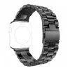 Techsuit - Watchband (W036) - Apple Watch 1/2/3/4/5/6/7/8/9/10/11/SE/SE 2/SE 3/Ultra/2/3 (42/44/45/46/49mm) - Black