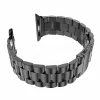 Techsuit - Watchband (W036) - Apple Watch 1/2/3/4/5/6/7/8/9/10/11/SE/SE 2/SE 3 (38/40/41/42mm) - Black