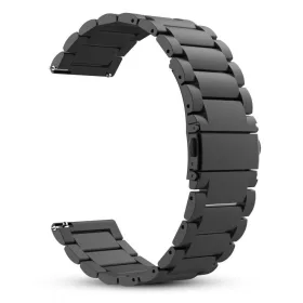   Techsuit - Watchband 22mm (W010) - Huawei Watch GT 2 (46mm)/GT 2 Pro/GT 3 Pro (46mm)/Ultimate, Xiaomi Watch S1 - Black