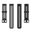 Techsuit - Watchband 20mm (W002) - Samsung Galaxy Watch 4/5/Active 2, Huawei Watch GT 3 (42mm)/GT 3 Pro (43mm) - Black