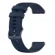 Techsuit - Watchband 20mm (W006) - Samsung Galaxy Watch 4/5/Active 2, Huawei Watch GT 3 (42mm)/GT 3 Pro (43mm) - Blue