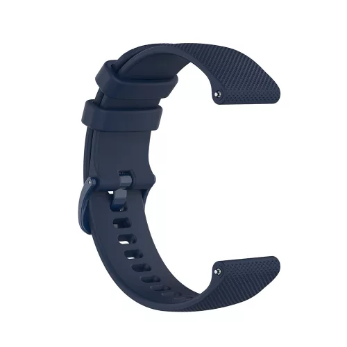 Techsuit - Watchband 20mm (W006) - Samsung Galaxy Watch 4/5/Active 2, Huawei Watch GT 3 (42mm)/GT 3 Pro (43mm) - Blue