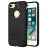 Techsuit - Carbon szilikon tok - iPhone 7 / iPhone 8 - Fekete