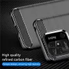Techsuit - Carbon szilikon tok - Xiaomi Redmi 10C - Fekete
