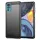 Techsuit - Carbon szilikon tok - Motorola Moto G22 - Fekete