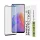 Techsuit - 111D Full Cover / Full Glue üvegfólia - Oppo Reno7 4G / Reno7 Lite / Reno8 Lite / OnePlus Nord N20 5G - Fekete széllel
