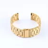 Techsuit - Watchband (W036) - Apple Watch 1/2/3/4/5/6/7/8/9/10/11/SE/SE 2/SE 3/Ultra/2/3 (42/44/45/46/49mm) - Gold