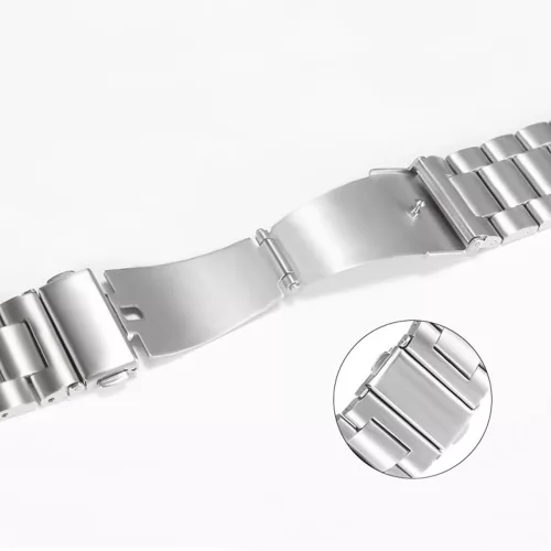 Techsuit - Watchband (W036) - Apple Watch 1/2/3/4/5/6/7/8/9/10/11/SE/SE 2/SE 3/Ultra/2/3 (42/44/45/46/49mm) - Gold