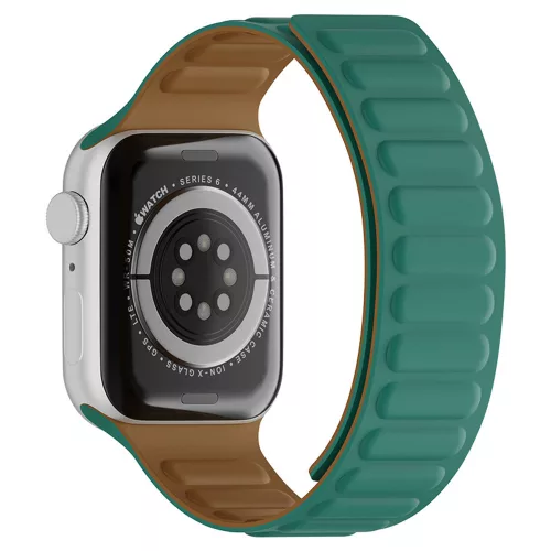 Techsuit - Watchband (W035) - Apple Watch 1/2/3/4/5/6/7/8/9/10/11/SE/SE 2/SE 3/Ultra/2/3 (42/44/45/46/49mm) - Turquoise