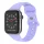 Techsuit - Watchband (W031) - Apple Watch 1/2/3/4/5/6/7/8/9/10/11/SE/SE 2/SE 3 (38/40/41/42mm) - Purple