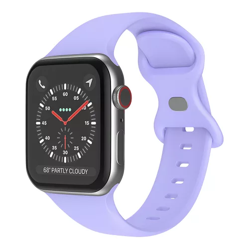 Techsuit - Watchband (W031) - Apple Watch 1/2/3/4/5/6/7/8/9/10/11/SE/SE 2/SE 3 (38/40/41/42mm) - Purple