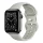 Techsuit - Watchband (W031) - Apple Watch 1/2/3/4/5/6/7/8/9/10/11/SE/SE 2/SE 3/Ultra/2/3 (42/44/45/46/49mm) - Gray