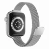 Techsuit - Watchband (W034) - Apple Watch 1/2/3/4/5/6/7/8/9/10/11/SE/SE 2/SE 3 (38/40/41/42mm) - Silver