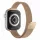 Techsuit - Watchband (W034) - Apple Watch 1/2/3/4/5/6/7/8/9/10/11/SE/SE 2/SE 3/Ultra/2/3 (42/44/45/46/49mm) - Gold