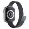 Techsuit - Watchband (W034) - Apple Watch 1/2/3/4/5/6/7/8/9/10/11/SE/SE 2/SE 3/Ultra/2/3 (42/44/45/46/49mm) - Black