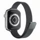 Techsuit - Watchband (W034) - Apple Watch 1/2/3/4/5/6/7/8/9/10/11/SE/SE 2/SE 3/Ultra/2/3 (42/44/45/46/49mm) - Black