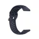 Techsuit - Watchband 22mm (W004) - Samsung Galaxy Watch (46mm)/Watch 3/Gear S3, Huawei Watch GT/GT 2/GT 3 (46mm) - Dark Blue