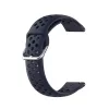 Techsuit - Watchband 22mm (W004) - Samsung Galaxy Watch (46mm)/Watch 3/Gear S3, Huawei Watch GT/GT 2/GT 3 (46mm) - Dark Blue