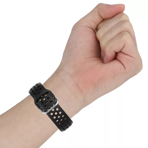 Techsuit - Watchband 22mm (W004) - Samsung Galaxy Watch (46mm)/Watch 3/Gear S3, Huawei Watch GT/GT 2/GT 3 (46mm) - Dark Blue